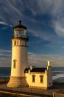 North Head Lighthouse at Cape Disappointment State Park in Washington State, USA Art Print